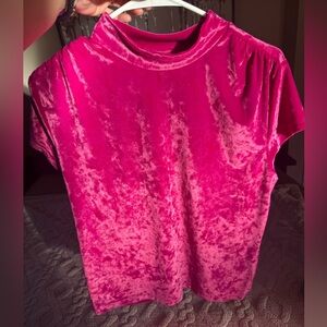 Size XL crushed velvet top. A new day target brand.
